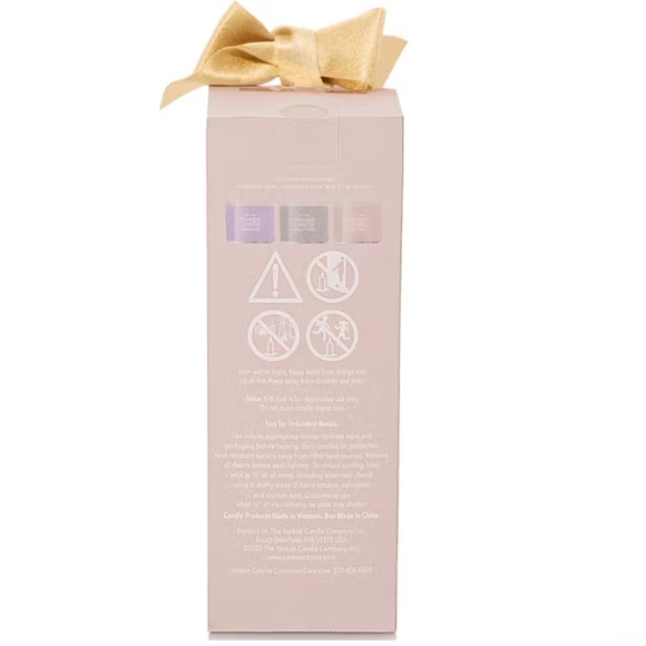 Yankee Candle Little Luxuries Minis Relaxation Spa Inspired Gift Set Trio NIB - Picture 3 of 3